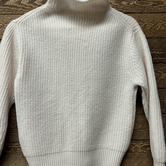 Wilfred Mock Neck Sweater
Size: Small
Color: Cream / Off-White - Picture 6 of 6